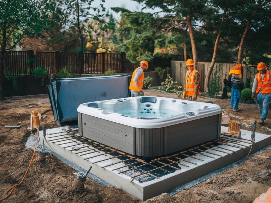 Installer un jacuzzi au jardin : guide des étapes essentielles